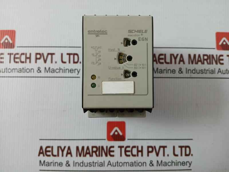 Entrelec Schiele Ac15 250V 3A 50/60Hz Voltage Monitoring Relay 2.450.211.02