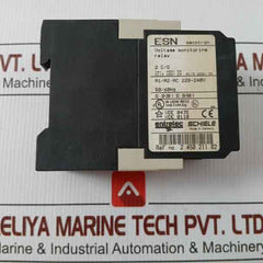 Entrelec Schiele Ac15 250V 3A 50/60Hz Voltage Monitoring Relay 2.450.211.02