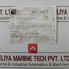 Envacon 11G 2525 Gate Valve 30333433