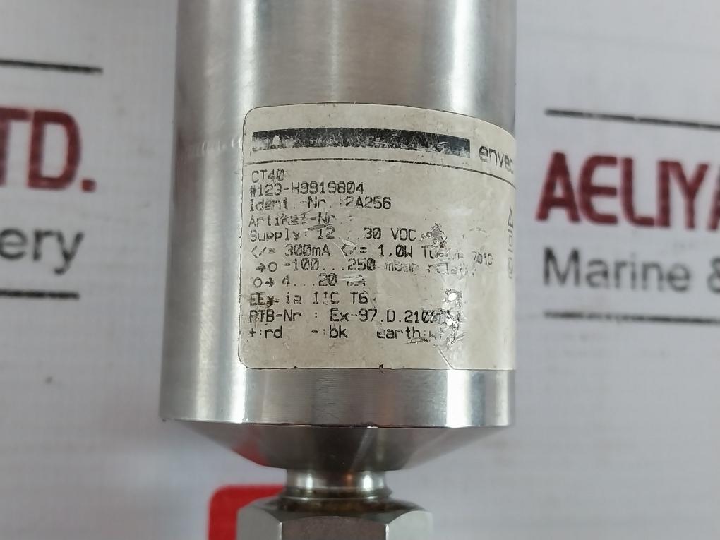 Envec Ct40 Vibronic Point Level Sensor 12 30 Vdc 300Ma 1 70C 15A 300V