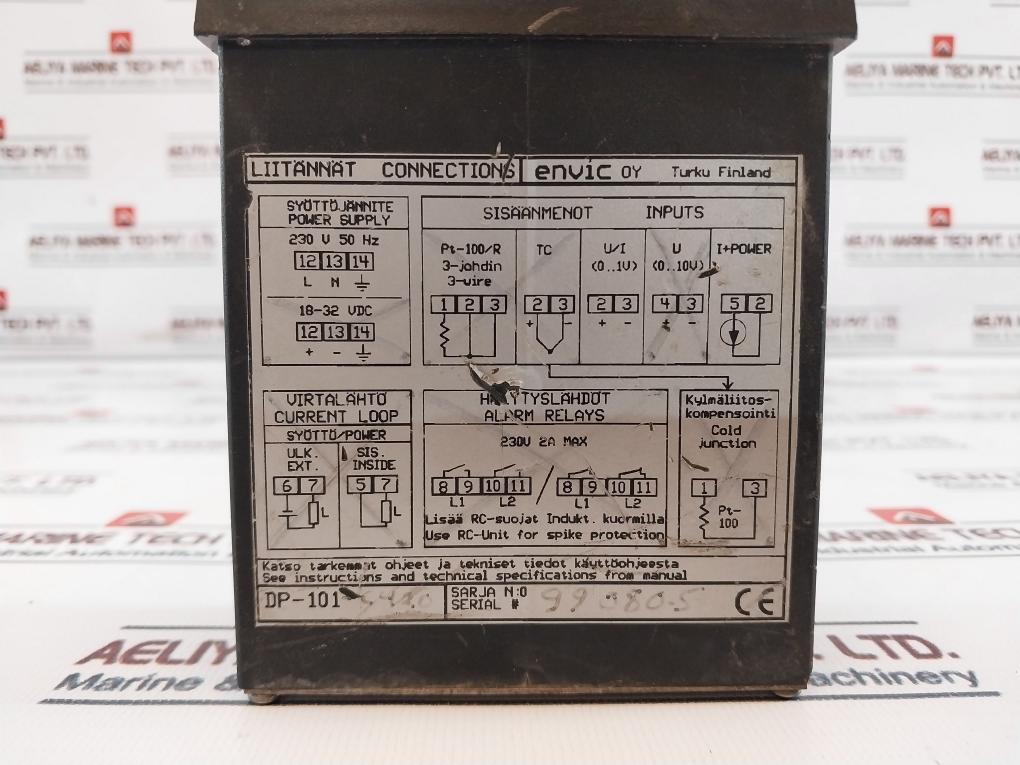 Envic Dp-101-c420 Digital Panel Meter 230V 50 Hz