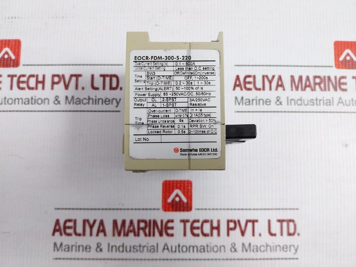 Eocr-fdm-300-s-220 Samwha Eocr-fdm Converter 85-250Vac/Dc 50/60Hz