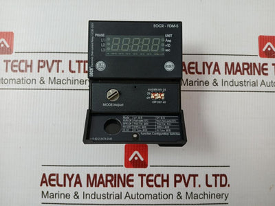 Eocr-fdm-s Digital Electronic Overcurrent Relay Samwha