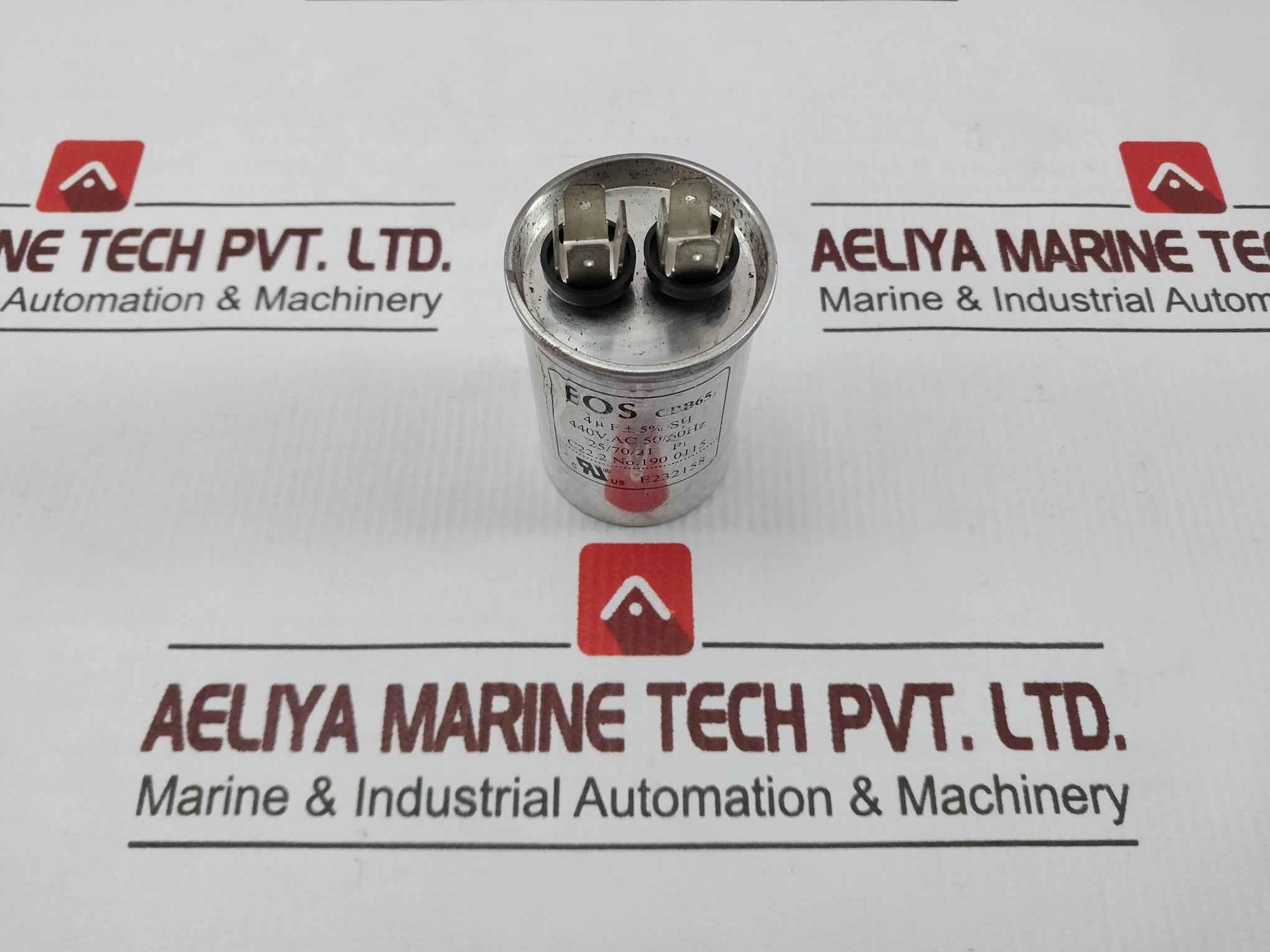 Eos Cbb65 Capacitor 440V.Ac 50/60Hz 440V.Ac 50/60Hz