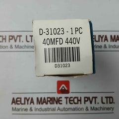 Eos Cbb65 Capacitor 440Vac 50/60Hz