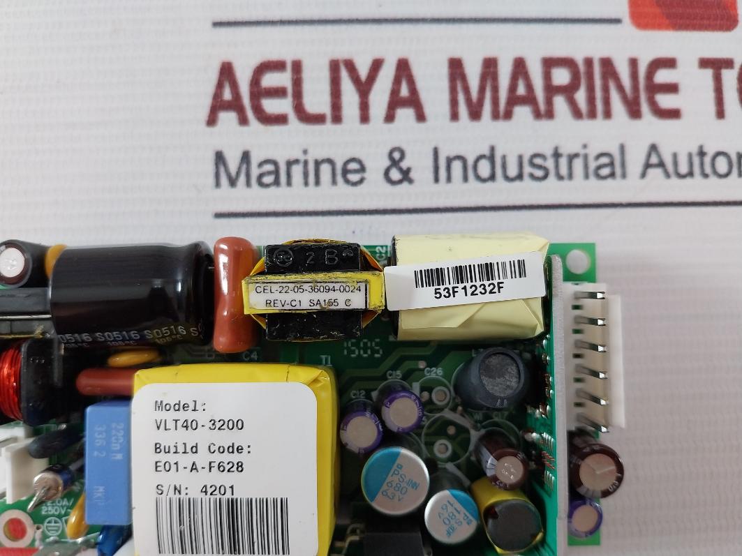 Eos Vlt40-3200 Switching Power Supply 50-60Hz 200–240V- Ac Rev.C1 53F1232F