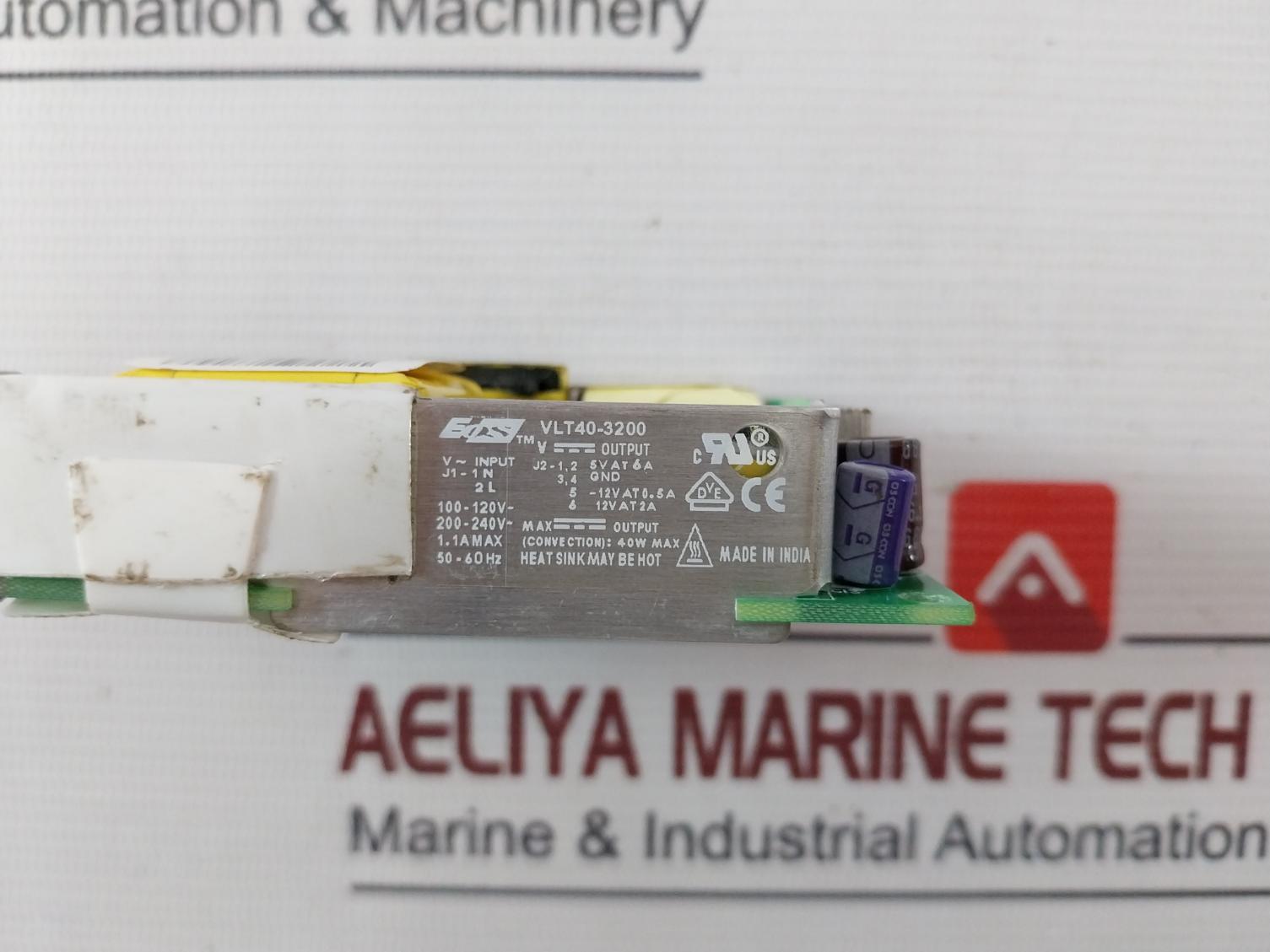 Eos Vlt40-3200 Switching Power Supply 50-60Hz 200–240V- Ac Rev.C1 53F1232F