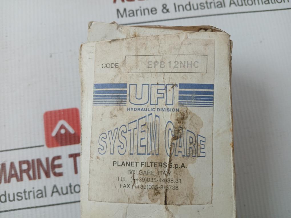 Epb12Nhc Hydraulic Filter Cartridge Ufi