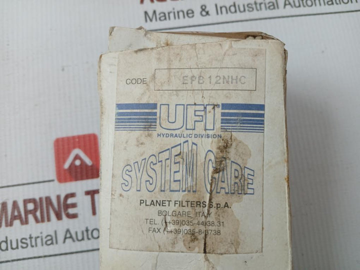 Epb12Nhc Hydraulic Filter Cartridge Ufi