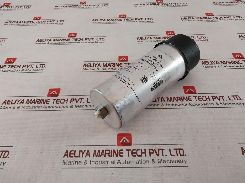 Epcos B32344N4102A040 Capacitor 440V 50Hz 13.1 Amp 10.0 Kvar Phase 3 39N23