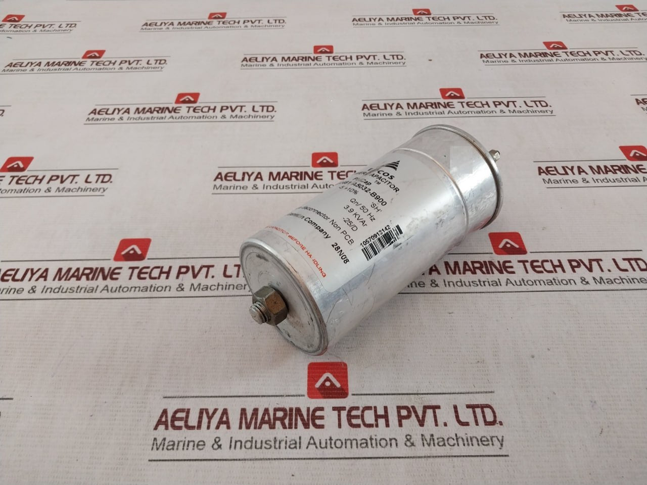 Epcos B32461-a5032-b900 Power Capacitor 500Vac 3.9Kvar Un Qn/50Hz 26N08