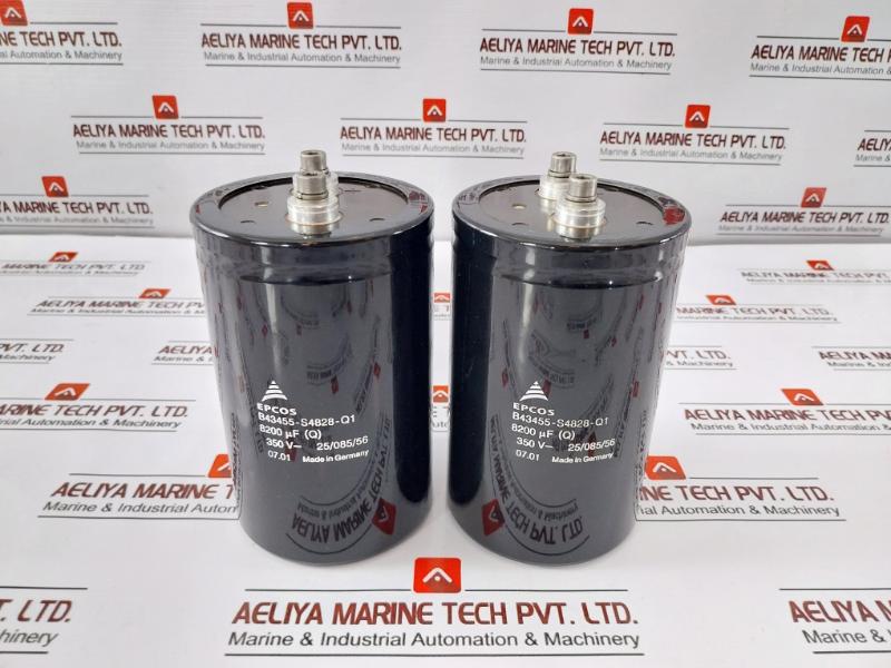 Epcos B43455-s4828-q1 Aluminum Electrolytic Capacitor 8200 Μf (Q) 350v