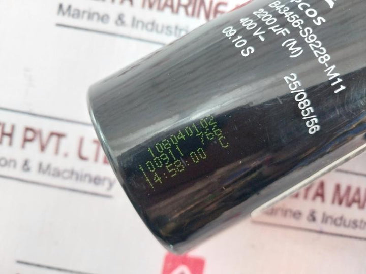 Epcos B43456-s9228-m11 Aluminum Electrolytic Capacitor 400V- 40/085/56