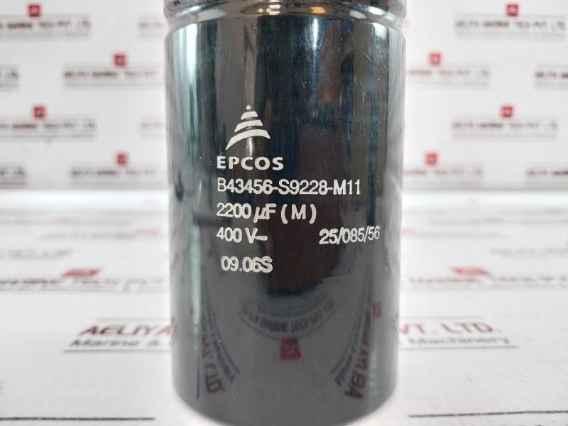 Epcos B43456-s9228-m11 Capacitor Screw Terminal 25/085/56