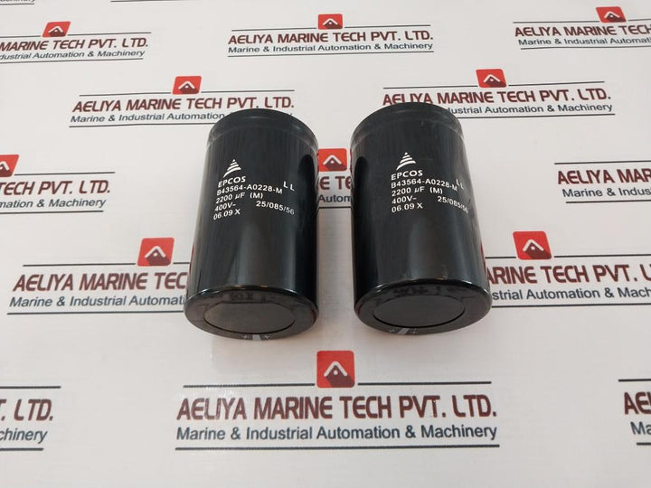 Epcos B43564-a0228-m Capacitor 25/085/56 400V