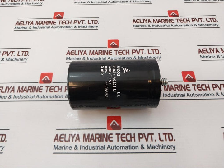 Epcos B43564-a0228-m Capacitor 25/085/56 400V