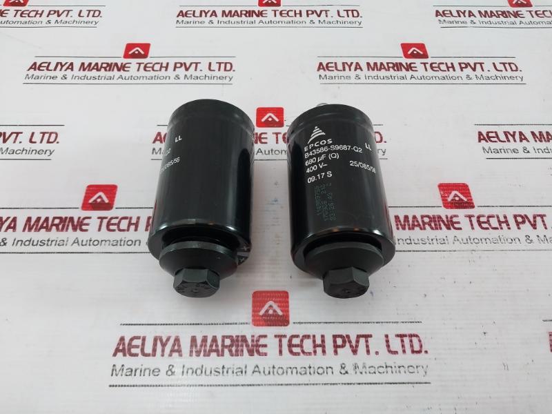 Epcos B43586-s9687-q2 Electrolytic Capacitor 400V 25/085/56 09.17 S