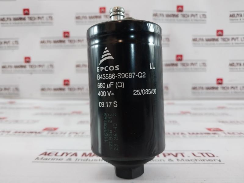 Epcos B43586-s9687-q2 Electrolytic Capacitor 400V 25/085/56 09.17 S