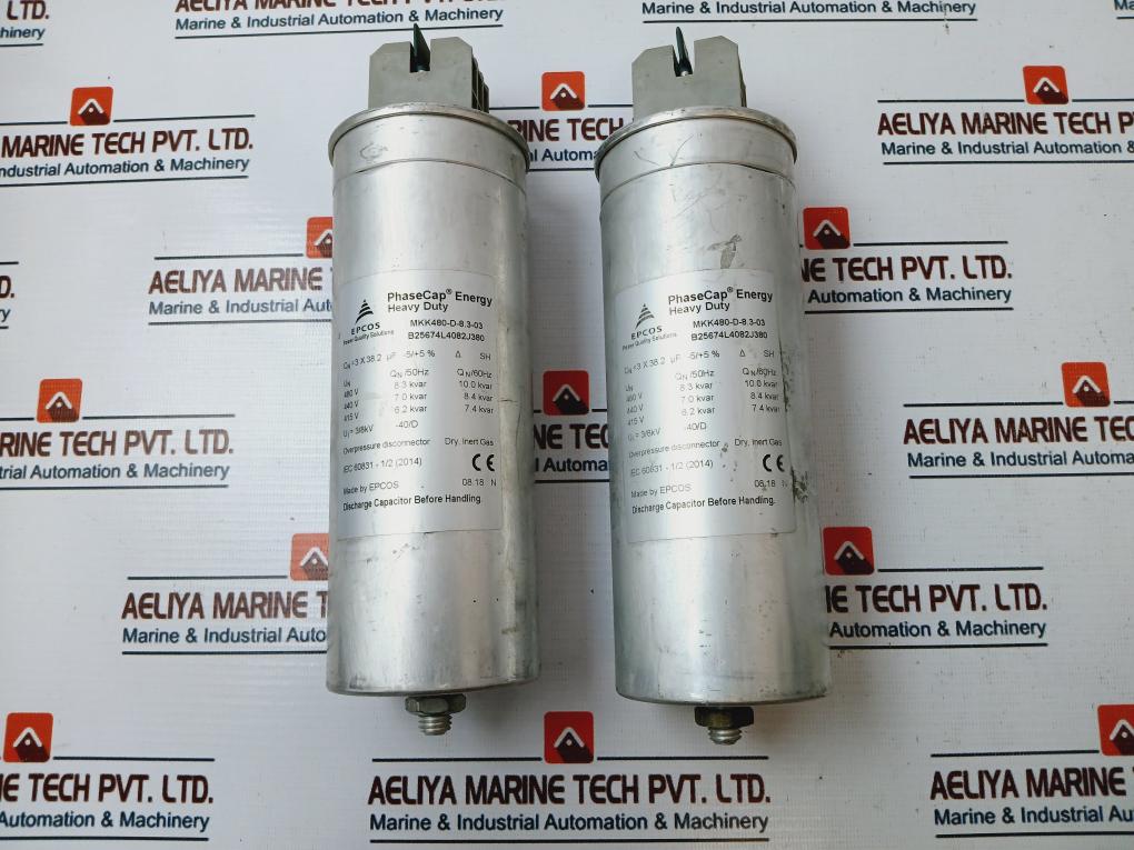 Epcos MKK480-D-8.3-03 Phasecap Energy Heavy Duty Capacitor