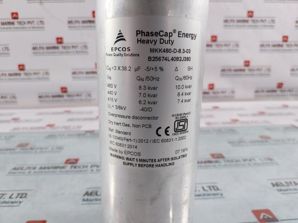 Epcos MKK480-D-8.3-03 Power Factor Capacitor