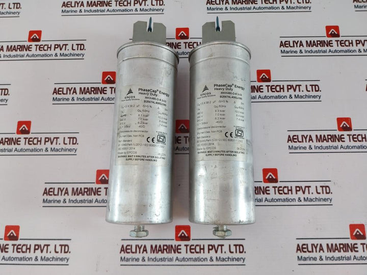 EPCOS MKK480-D-8.3-03 Power Factor Capacitor IEC 60831:2014