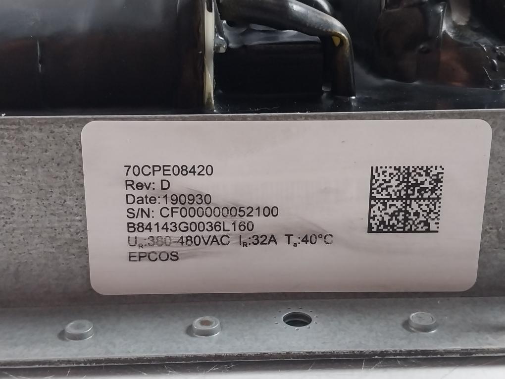 Epcos Power Conversion Unit 70Cpe08420 380-480Vac 40˚C