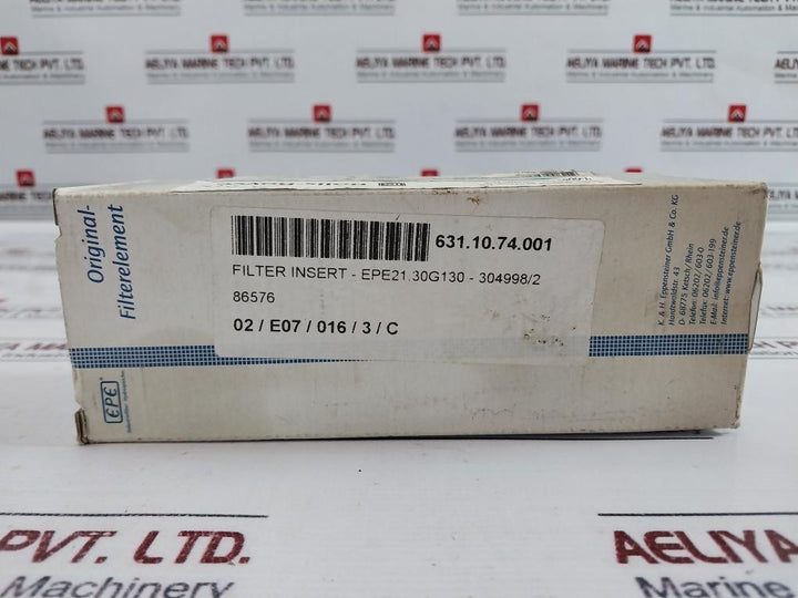 EPE G130-S00-4-P Filter Element 20807337/30