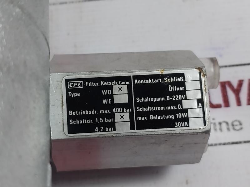 Epe L225/3 Filter 400 Bar V1.1p