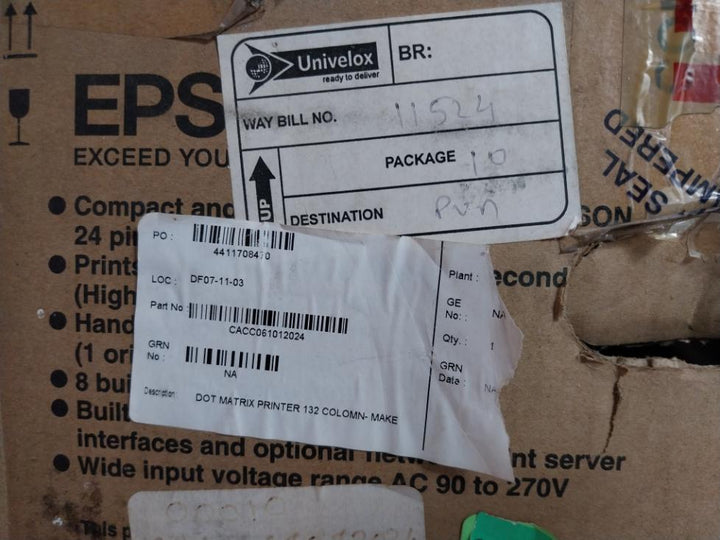 Impact Dot Matrix Printer By Epson Lq-1150 Ii, 50-60 Hz