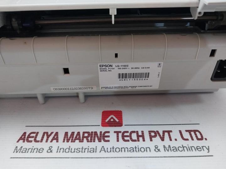 Epson P137V Dot Matrix Printer 100-240V 50-60Hz Part No: Lq-1150 Ii
