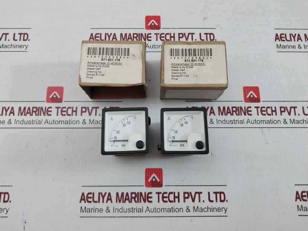 Eq48-x Analog Ammeter Deif