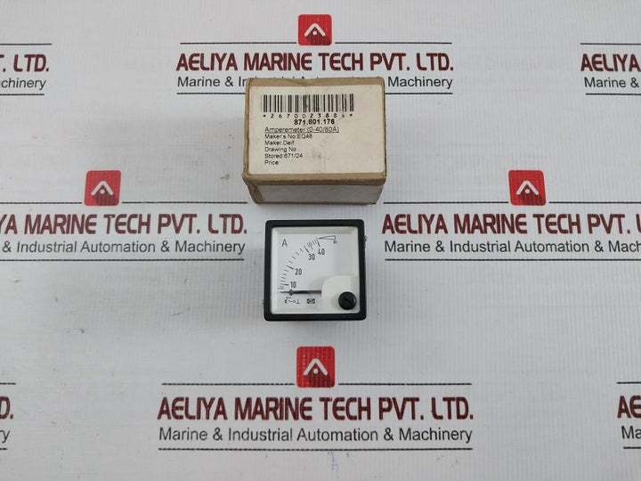 Eq48-x Analog Ammeter Deif