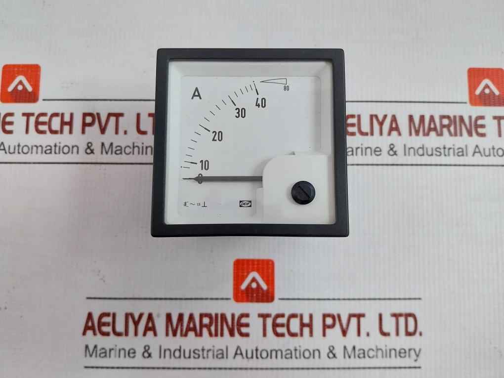Eq72-x Moving Iron Ammeter 600V 0-80A Deif