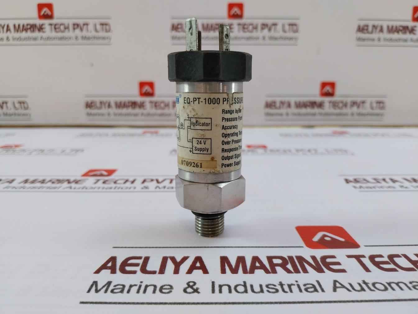 Equinox Eq-pt-1000 Pressure Transmitter 9 To 30 Vdc -40 To 125˚C