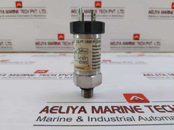 Equinox Eq-pt-1000 Pressure Transmitter 9 To 30 Vdc -40 To 125˚C