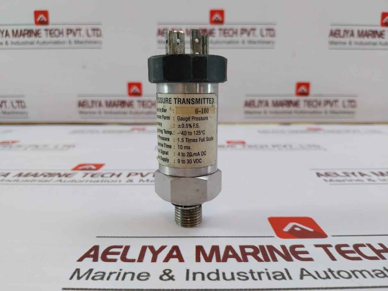 Equinox Eq-pt-1000 Pressure Transmitter 9 To 30 Vdc -40 To 125˚C