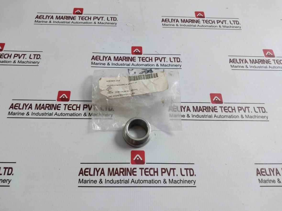 Er 04 Pressure Reducing & Safety Valve Od071F