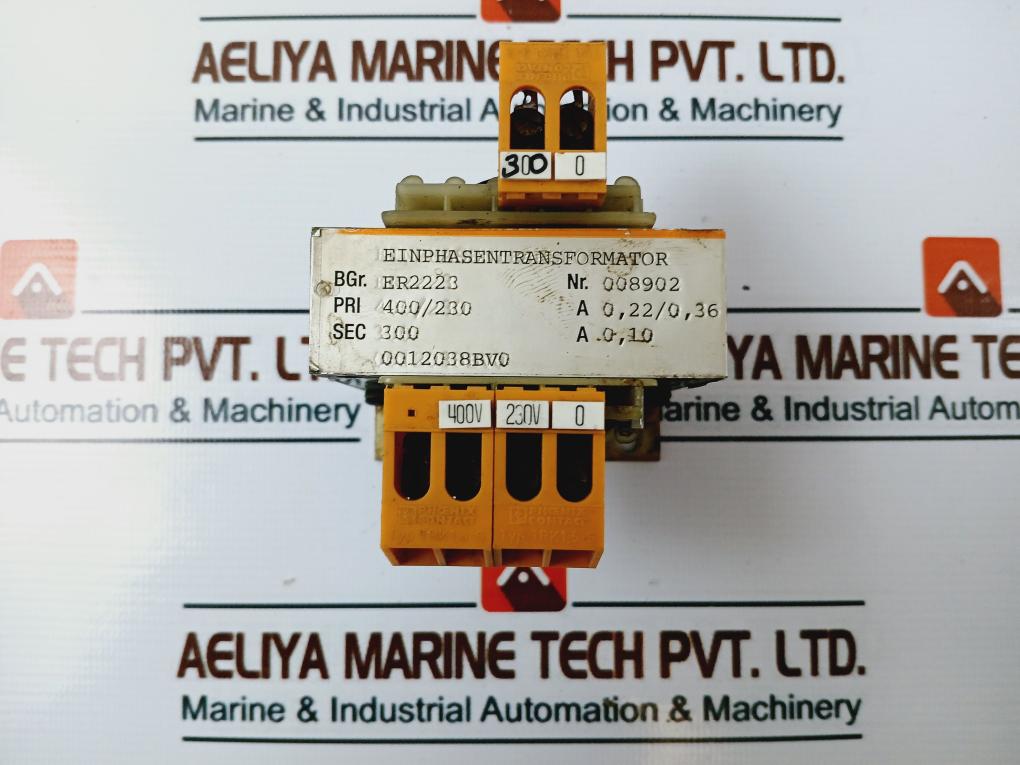 ER2223 Single-Phase Transformer 008902 50Hz