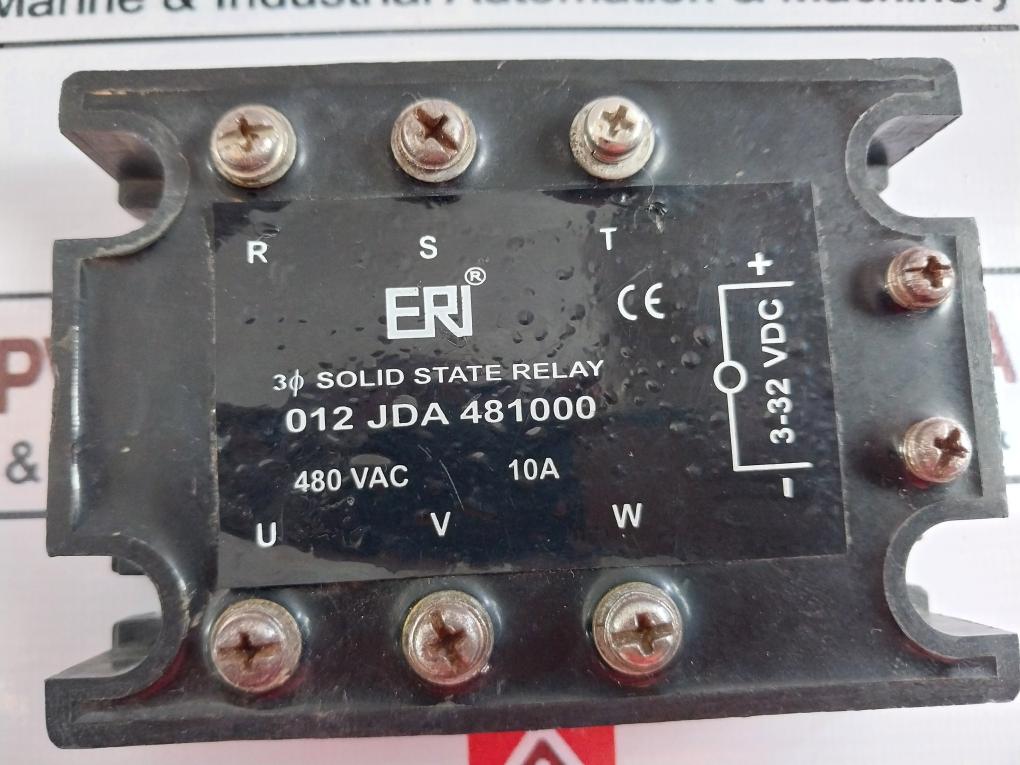 Eri 012 Jda 481000 Solid State Relay 480Vac 10A