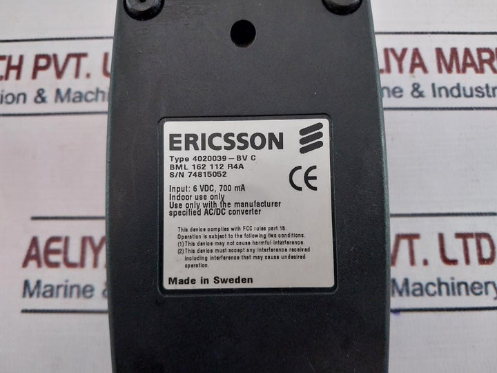 Ericsson 4020039-BV C Charger BML 162 112 R4A