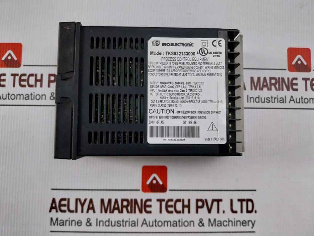 Ero Electronic Tks932133000 Process Controller 100/240vac- 50/60 Hz 5.5w