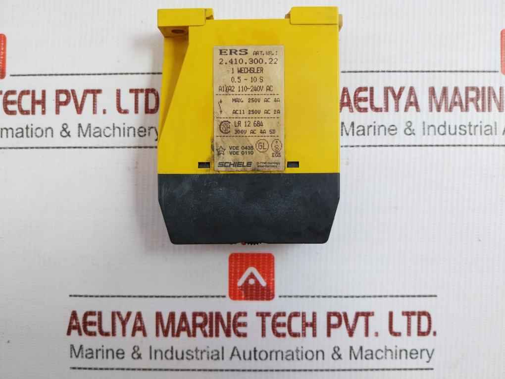 Schiele Ers Max-250Vac 4A Time Delay Relay