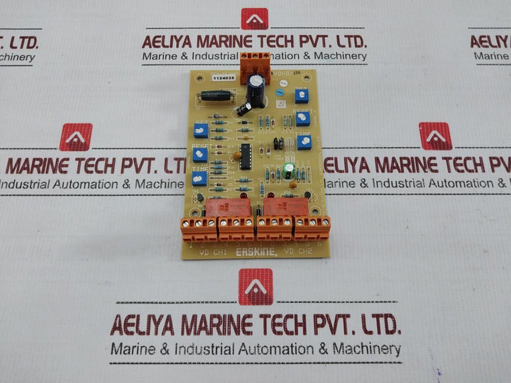 Erskine Systems Relay Control And Timing Pcb Module Qpcb/4024Pea/1