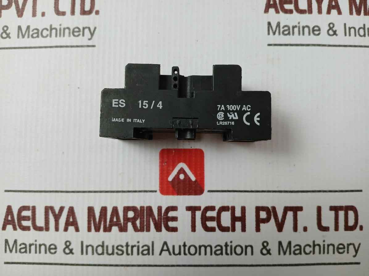 Es 15/4 Relay Socket 7A 300V Ac