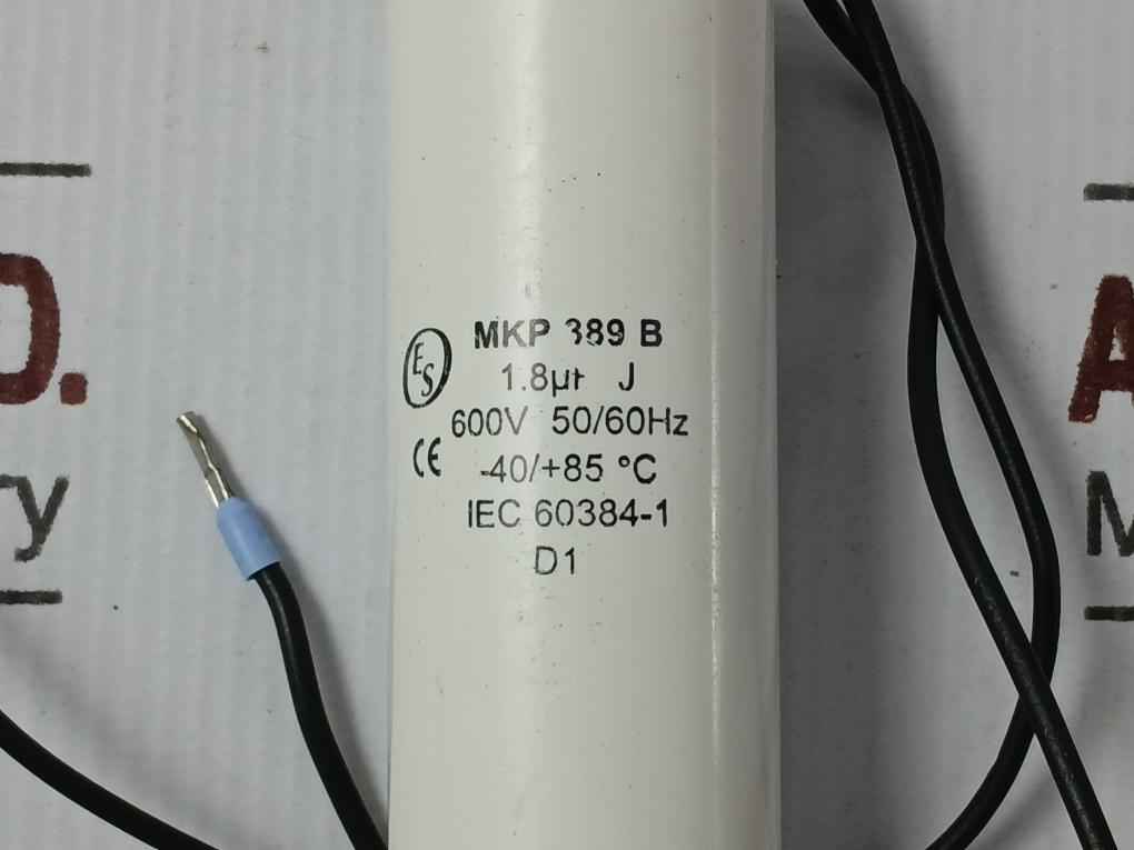 Es Mkp 389 B Capacitor 600V 50/60Hz -40/+85°C