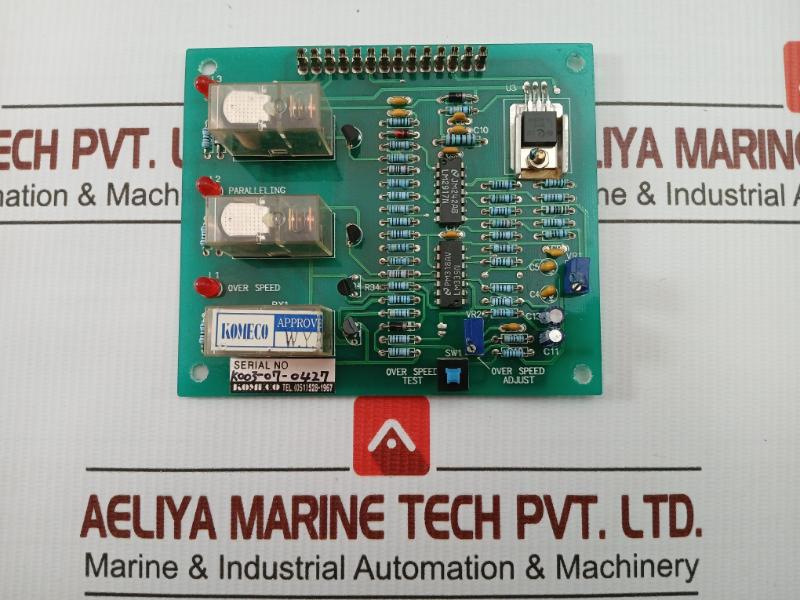 Esa-300 Overspeed Control Board Komeco