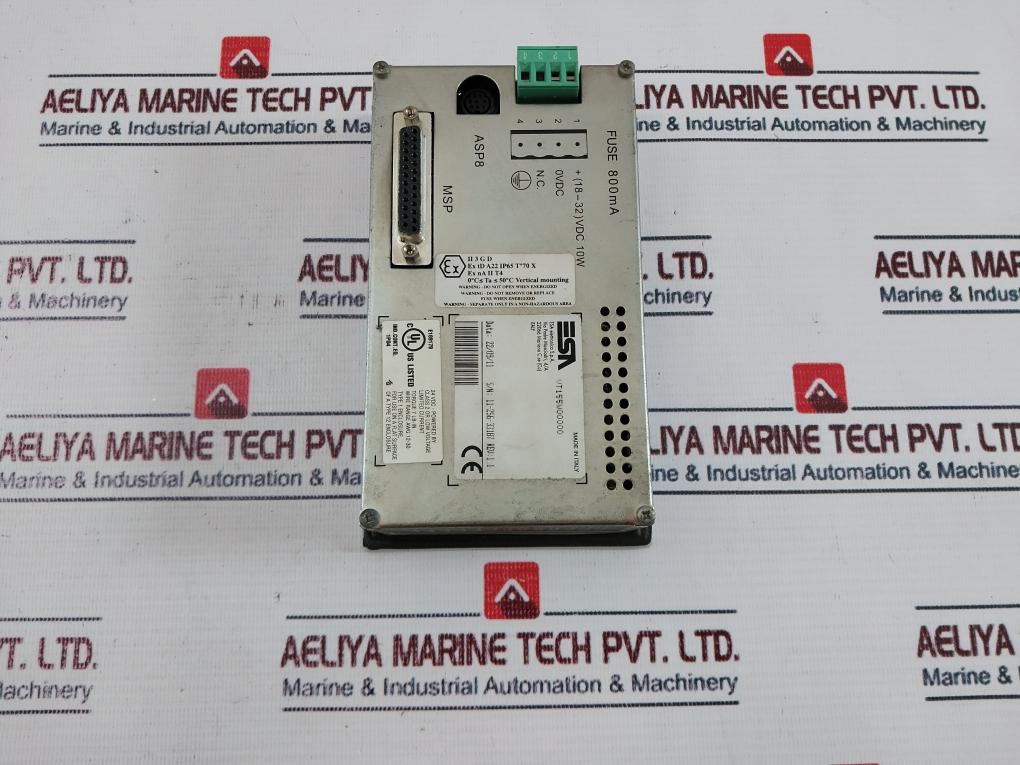 Esa Elettronica Vt155W00000 Operator Interface Panel