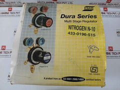 Esab 433-0196-515 Nitrogen Multi Stage Regulator 230Bar 0-230Psi