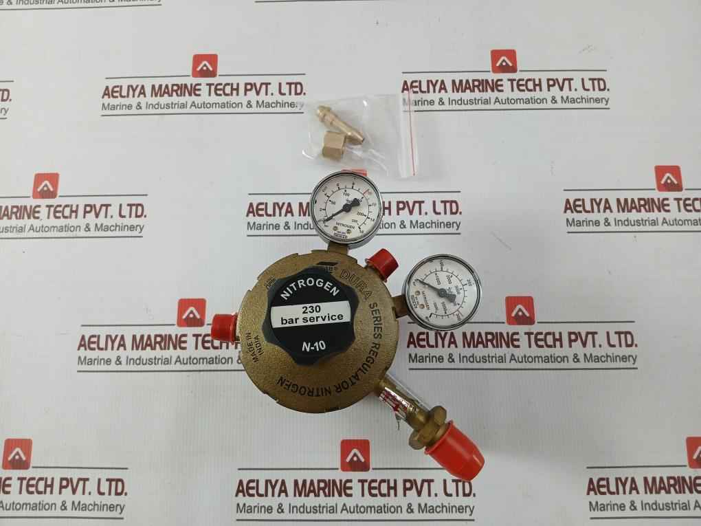 Esab 433-0196-515 Nitrogen Multi Stage Regulator 230Bar 0-230Psi