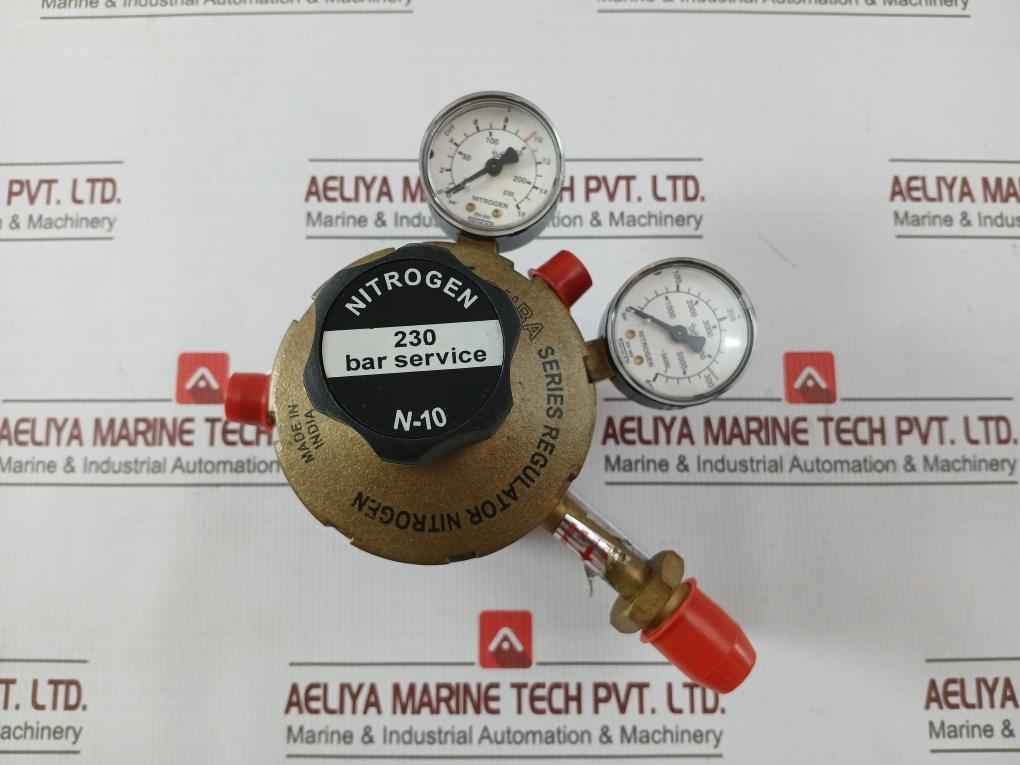 Esab 433-0196-515 Nitrogen Multi Stage Regulator 230Bar 0-230Psi